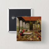 Allegorie des Geschmacks Button (Vorne & Hinten)