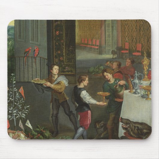 Allegorie des Geschmacks Mousepad (Vorne)