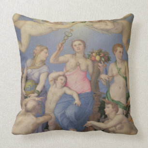 Allegorie des Glückes, c.1567 (Öl auf Kupfer) Kissen