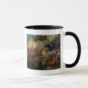 Allegorie des Kampfes von Austerlitz Tasse