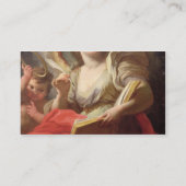 Allegorie des Ruhmes Visitenkarte (Rückseite)