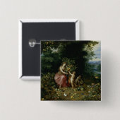 Allegorie des Überflusses Button (Vorne & Hinten)