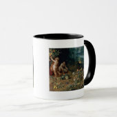 Allegorie des Überflusses, Detail Tasse (VorderseiteRechts)