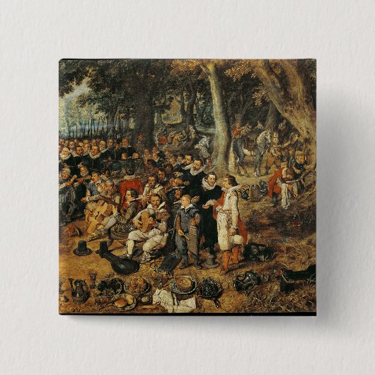 Allegorie des Waffenstillstands von zwischen Button (Vorderseite)
