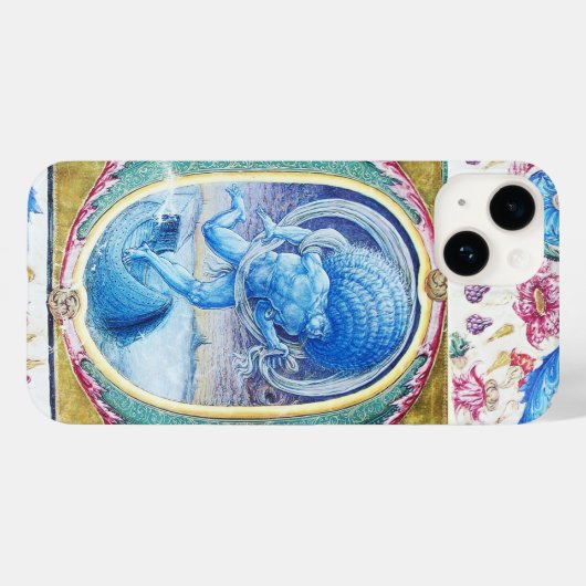 ALLEGORIE DES WINDANTIKEN FLORALEN MINIATURMONOGRA Case-Mate iPhone HÜLLE (Rückseite (Horizontal))