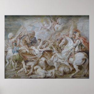 Allegorie Katholischen Österreich Poster