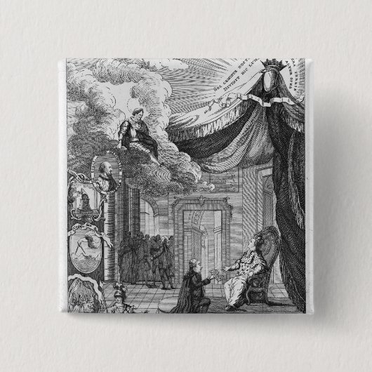 Allegorie von berichtet Louis XVI Button (Vorderseite)