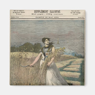 Allegorie von Frankreich Magnet