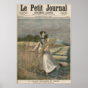 Allegorie von Frankreich Poster