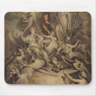 Allegorie von Herzog Philippe-II von Orleans, 1718 Mousepad