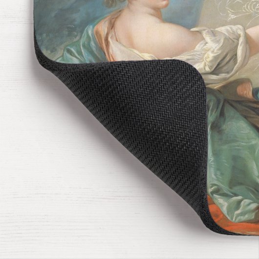Allegorie von Malerei, 1765 (Öl auf Leinwand) Mousepad (Ecke)