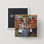 Allegorie von Musik Button (Vorne & Hinten)