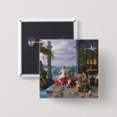 Allegorie von Musik Button (Vorne & Hinten)