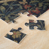 Allegorische "Millefleurs" Tapisserie mit Tieren Puzzle (Seite)