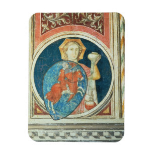Allegorische Zahl von Mäßigkeit, eins von einige Magnet