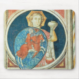 Allegorische Zahl von Mäßigkeit, eins von einige Mousepad