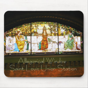 Allegorisches Fenster - St.- Mousepad