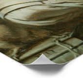 Allegorisches Portrait von Königin Christina von Poster (Ecke)