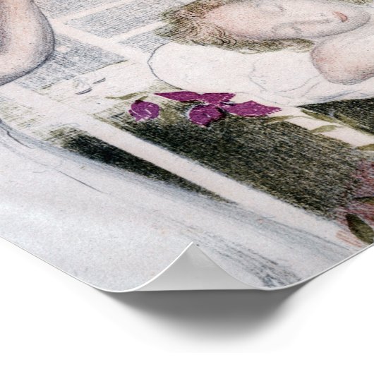 Allegory, Maurice Denis Poster (Ecke)