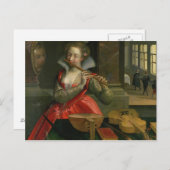 Allegory of Music , c.1600 Postkarte (Vorne/Hinten)