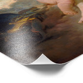 Allegory of Music von François Boucher Fotodruck (Ecke)