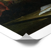 Allegory of Painting and Architecture, c.1620 (Öl) Poster (Ecke)