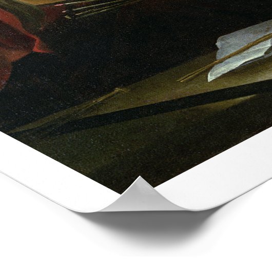 Allegory of Painting and Architecture, c.1620 (Öl) Poster (Ecke)