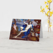 Allegory of Sacred and Profane Love Fine Art Card Karte (Gelbe Blume)