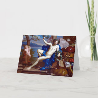 Allegory of Sacred and Profane Love Fine Art Card Karte