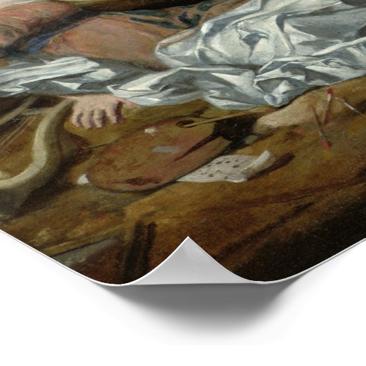 Allegory of the Arts and Patronage Poster (Ecke)