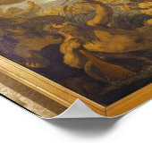 Allegory of the Peace of Aix-la-Chapelle, 1761 Poster (Ecke)