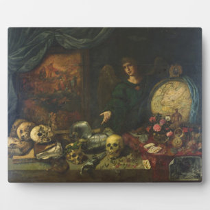 Allegory of Vanity, 1650-60 (Öl auf Leinwand) Fotoplatte