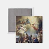 Allegory zu Ehren der Geburt von Henri de Magnet (Vorderseite/Rückseite)