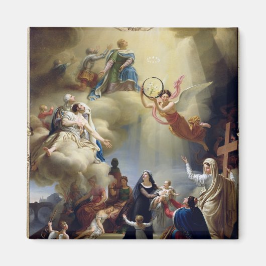 Allegory zu Ehren der Geburt von Henri de Magnet (Vorne)