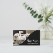 Allegré Stagers-Zuhause, das Innenarchitektur Visitenkarte (Stehend Vorderseite)