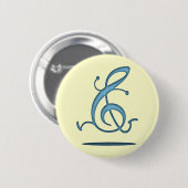 Allegro Clef Button (Vorne & Hinten)