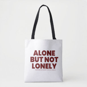Allein, aber nicht einsam tasche