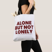 Allein, aber nicht einsam tasche (Von Nahem)