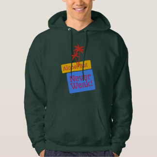 Allein, aber nie schwach - Starke Bäume Inspiratio Hoodie