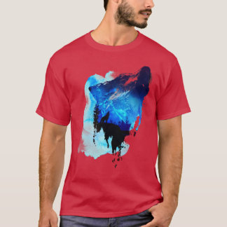 Allein als Wolf T-Shirt