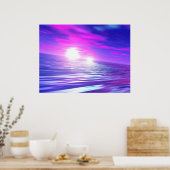 allein auf See Poster (Küche)