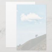 allein briefpapier (Vorne/Hinten)