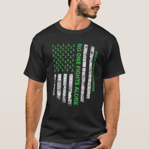 Allein die amerikanische Flagge für psychische Ges T-Shirt