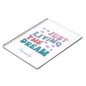 Allein die Traumkadavern in Pastellfarben Notizblock (Linke Seite)