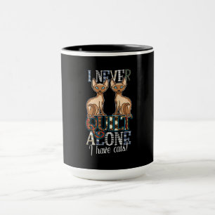 Allein habe ich nie gequilt, dass Katzen gerade nä Tasse