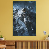 Allein im Weltraum Leinwanddruck (Insitu (Wohnzimmer))