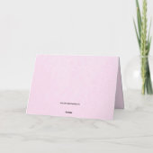 Allein inspirierend karte (Rückseite)