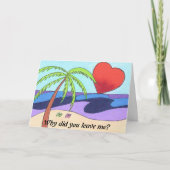 allein karte (Vorderseite)