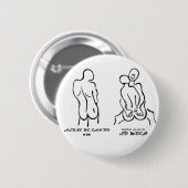 Allein knöpfen Sie zusammen Button (Vorne & Hinten)