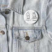 Allein knöpfen Sie zusammen Button (Beispiel)